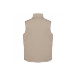Gilet polycoton multipoches rembourré unisexe