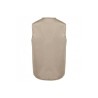 Gilet polycoton multipoches doublé unisexe