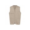 Gilet polycoton multipoches unisexe