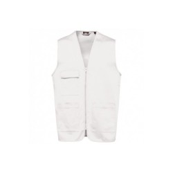 Gilet polycoton multipoches unisexe