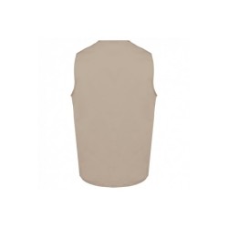 Gilet polycoton multipoches unisexe
