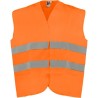 SIRIO - Gilet de sécurité fluorescent, haute visibilité