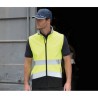 Printable Safety Softshell Gilet - Bodywarmer Softshell de travail haute visibilité