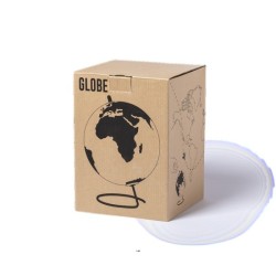 Globe terrestre en liège