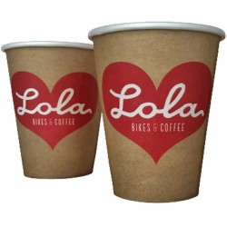 Gobelet en carton simple paroi