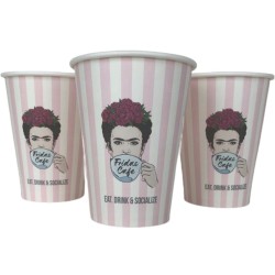 Gobelet en carton simple paroi