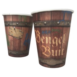 Gobelet en carton simple paroi