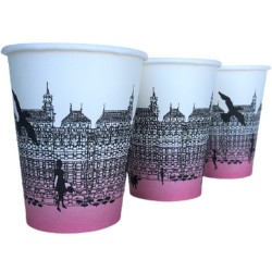 Gobelet en carton simple paroi