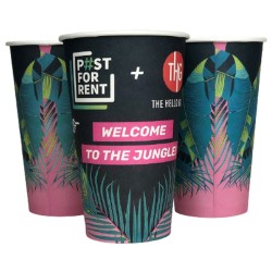 Gobelet en carton simple paroi