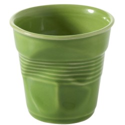 Gobelet froissé cappuccino couleur