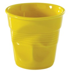 Gobelet froissé cappuccino couleur