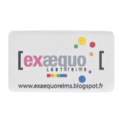 GOMME RECTANGULAIRE PM