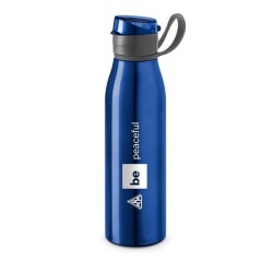 Bouteille de sport 650 ml aluminium
