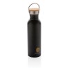 Gourde 70cl en acier inoxydable et couvercle bambou