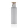 Gourde 70cl en acier inoxydable et couvercle bambou