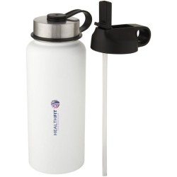 Bouteille isotherme 1l avec couche de cuivre et 2 couvercles
