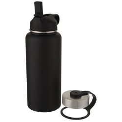 Bouteille isotherme 1l avec couche de cuivre et 2 couvercles