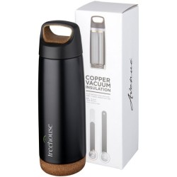 Bouteille 60cl avec isolation par le vide et cuivre