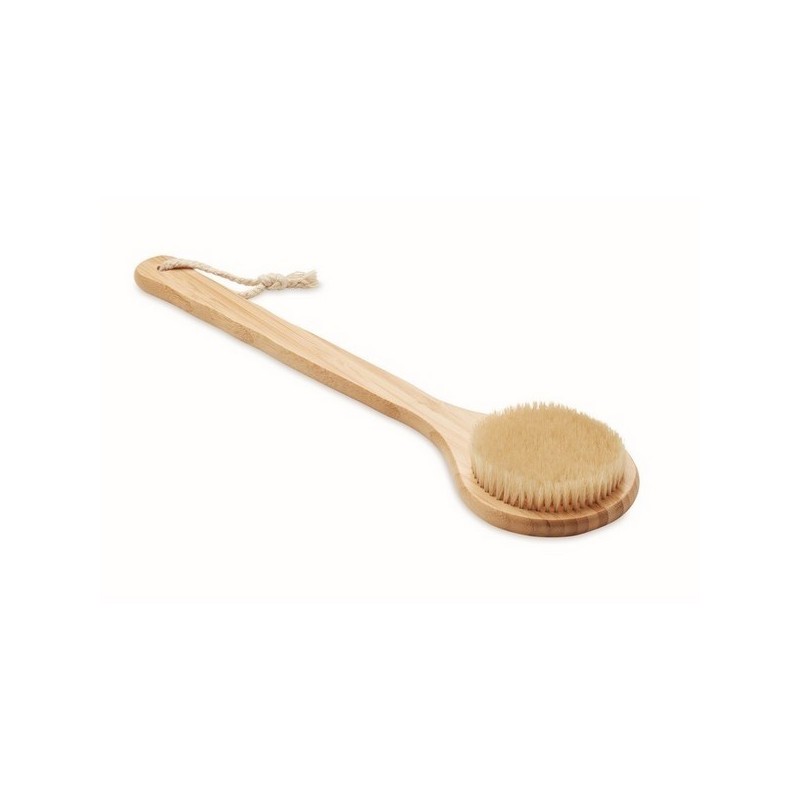 Brosse de bain en bambou