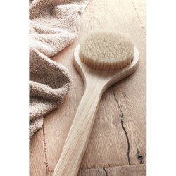 Brosse de bain en bambou