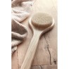 Brosse de bain en bambou