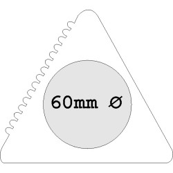 Raclette à glace Triangle