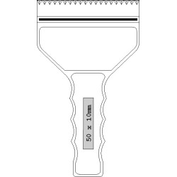 Raclette à glace Grip avec lame souple
