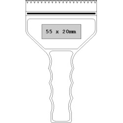 Raclette à glace Grip avec lame souple