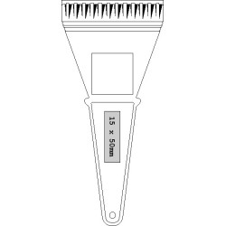 Raclette à glace Easy sans lame souple