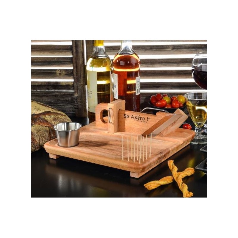 Guillotine à saucisson avec plateau