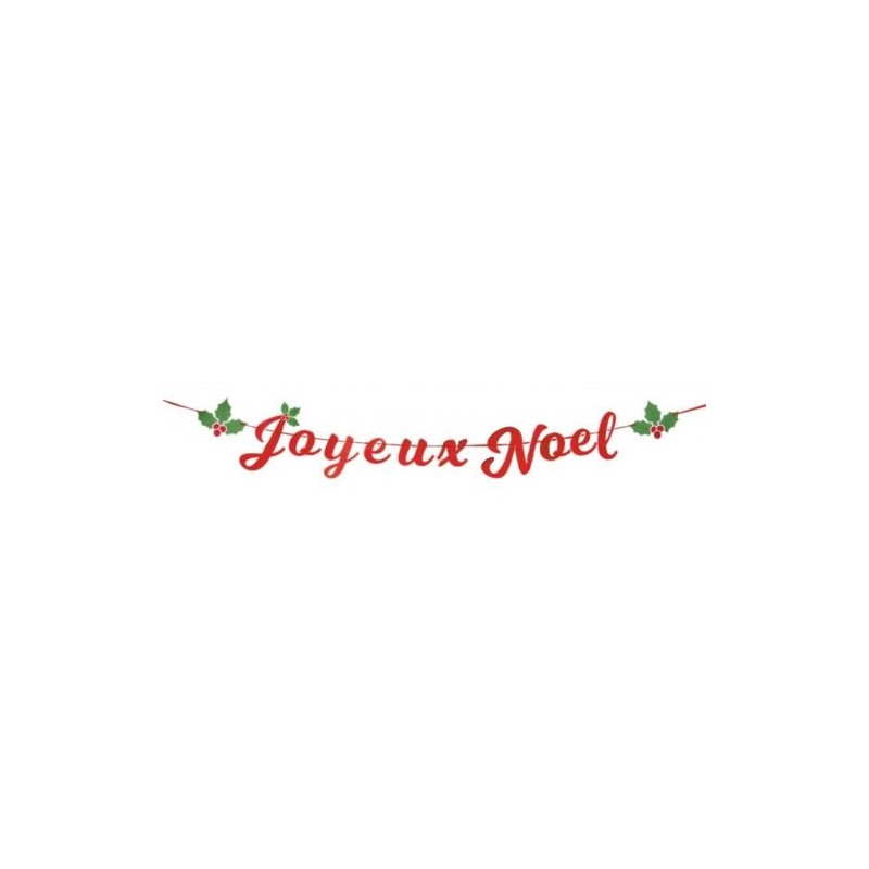GUIRLANDE LETTRES JOYEUX NOEL