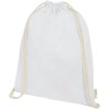Sac à dos avec cordon en coton organique 140 g/m² GOTS