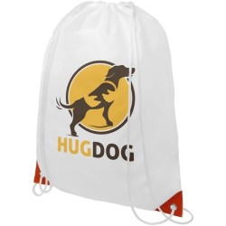 Sac à dos avec cordon et coins colorés