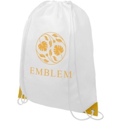 Sac à dos avec cordon et coins colorés