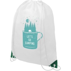 Sac à dos avec cordon et coins colorés