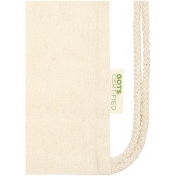 Sac à dos en coton biologique avec cordon - 100 g/m² - GOTS