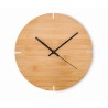  Horloge murale en bambou