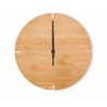  Horloge murale en bambou