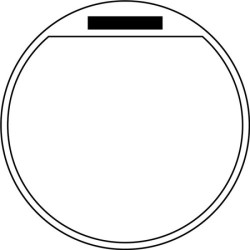 Pendule murale roundabout