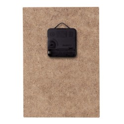 Pendule murale rectangulaire