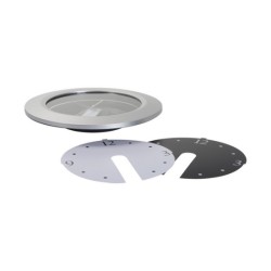 Horloge murale avec cadran amovible