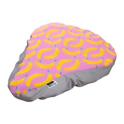 Protège selle de vélo réfléchissant RPET full quadri