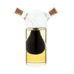 Vinaigrette bouteille d'huile et de vinaigre