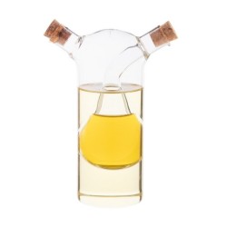 Vinaigrette bouteille d'huile et de vinaigre