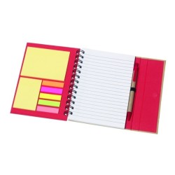 Bloc notes avec bloc repositionnable