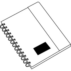 Bloc notes avec bloc repositionnable