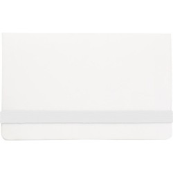 Bloc-notes repositionnable avec marque-pages dans un étui à couverture rigide