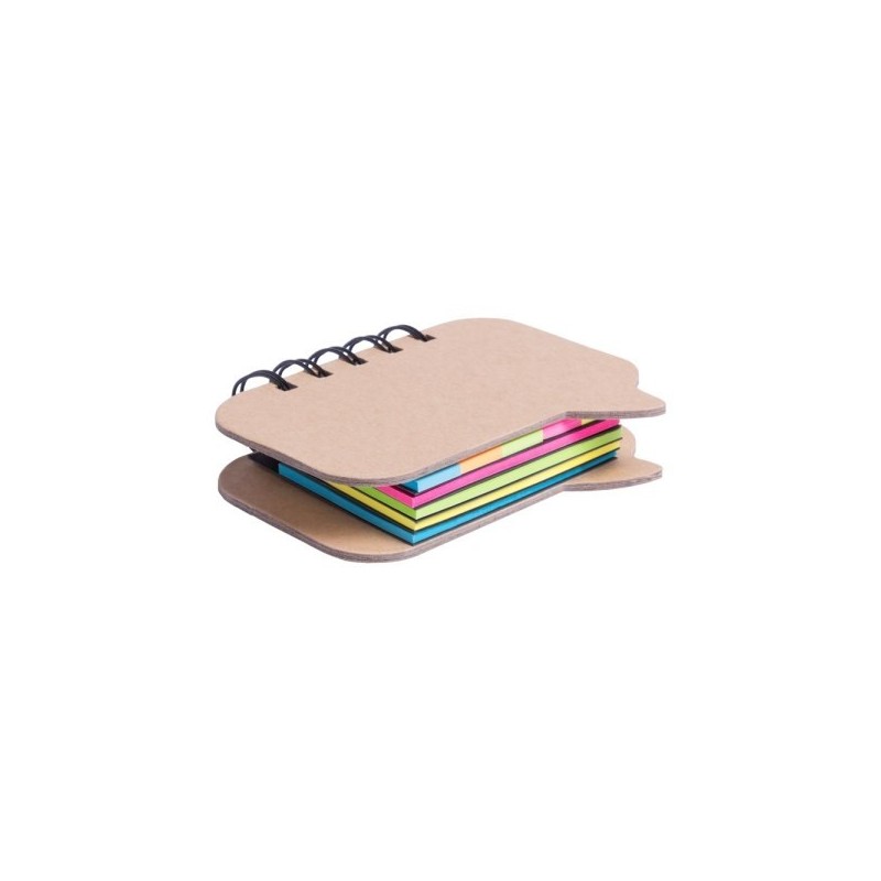 Bloc-notes feuilles adhésives - Lazza