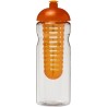 Bidon et infuseur H2O Active® Base 650ml avec couvercle dôme