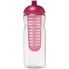 Bidon et infuseur H2O Active® Base 650ml avec couvercle dôme